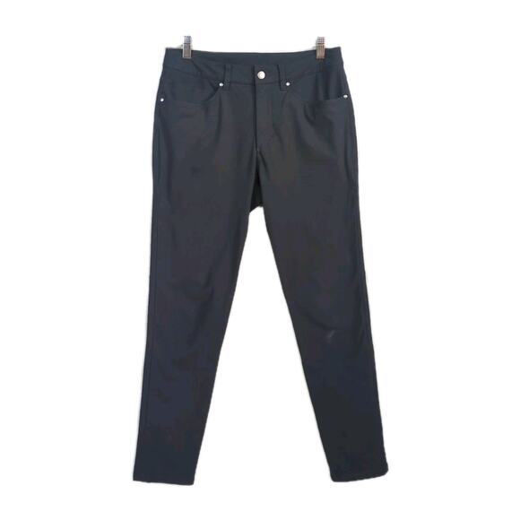 LULULEMON ABC Pant Slim-Fit Warpstreme 32" Inseam Obsidian Grey Stretch Men's 30 - Picture 2 of 5